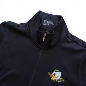 Oregon Ducks Nike Golf 1/2 Zip Tour Performance Therma-Fit Top Women's Large